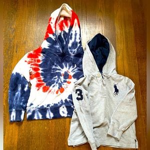 Ralph Lauren hooded sweatshirts